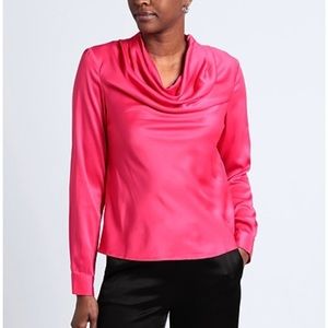 Vero Moda satin draped blouse 🌺